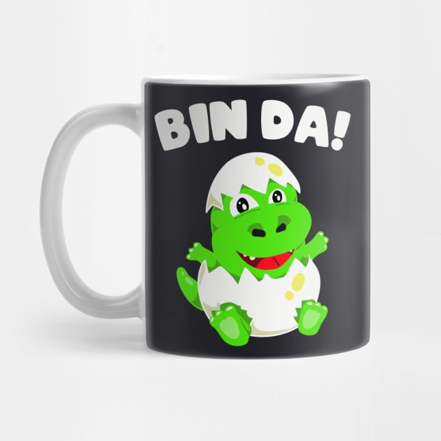 Bin da süßer Dino Geburt Baby Geschenke by Foxxy Merch